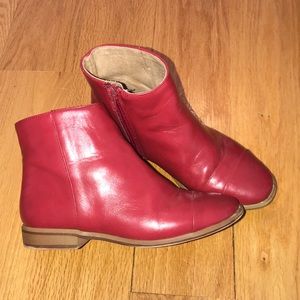 Zara Kids red ankle boots